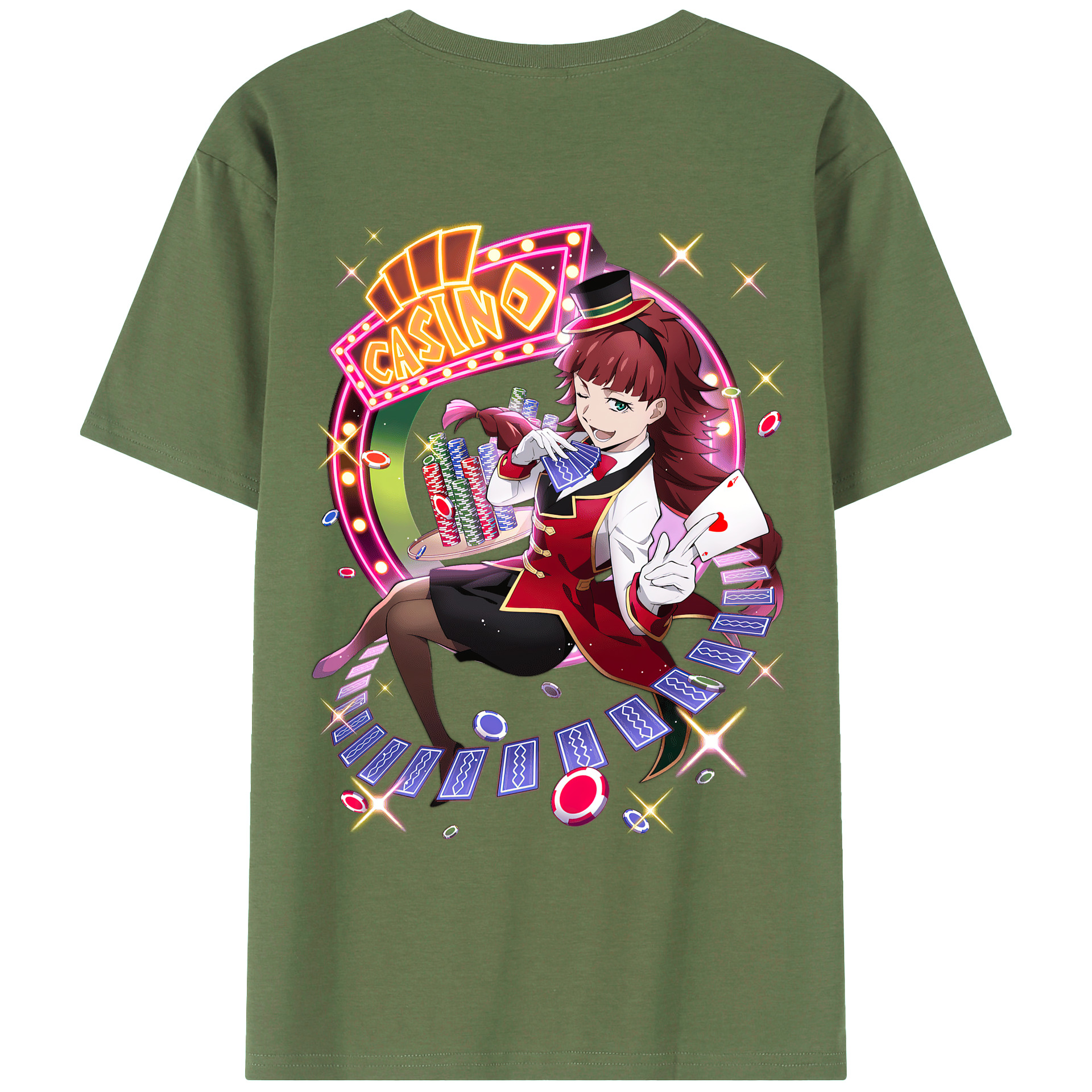 （画像用） 文豪ストレイドッグス Bungo Stray Dogs 綿100％ メンズ半袖Tシャツ（バックプリント） 通気性
